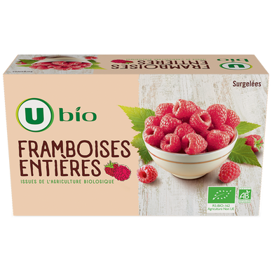 Framboises entières 450g
