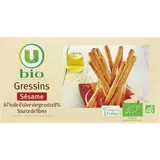 Gressins au sésame  paquet de 125g