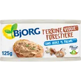 Terrine forestière bio recette végétale BJORG, 125g