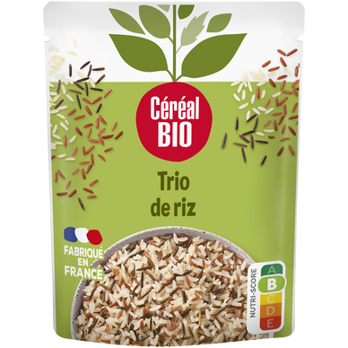 Trio de Riz  repas express CEREAL BIO  - 220g