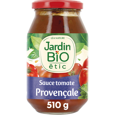 Sauce tomate cuisinée à la provençale bio JARDIN BIO 510g