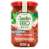 Sauce tomate à l'ail et au piment bio JARDIN BIO 200g