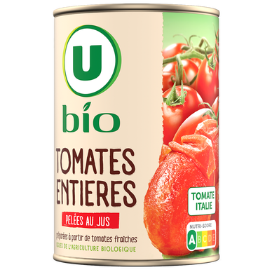 Tomates entières pelées boîte 1/2 238g