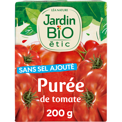 Purée tomate à 7% bio JARDIN BIO 200g