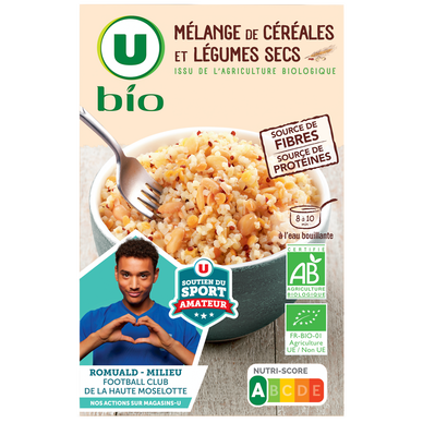 Mélange de céréales et légumes secs  étui de 500g