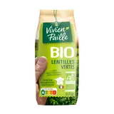 Lentilles vertes BIO VIVIEN PAILLE, étui de 500g