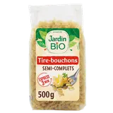 Pâtes Tire bouchons semi-complets pâtes bio JARDIN BIO 500g