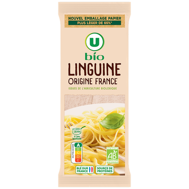 Pâte Linguines bio, paquet de 500g