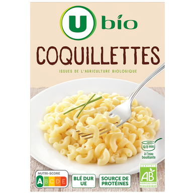 Coquillettes origine France U BIO, 1kg
