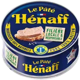 Pâté pur porc au sel de guérande BIO HENAFF, boîte de 76g