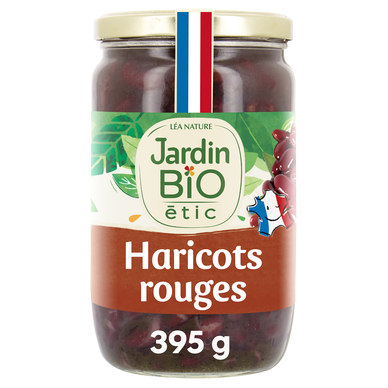 Haricots rouges à la sauge JARDIN BIO - Bocal 395g