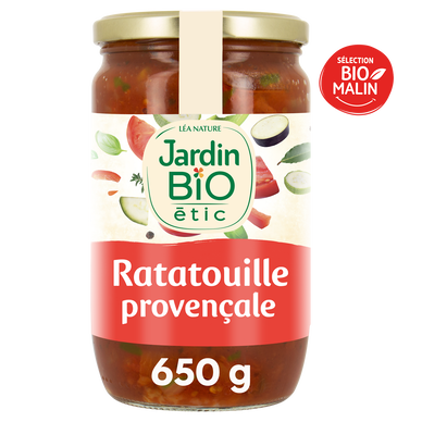 Ratatouille bio JARDIN BIO - Bocal 650g