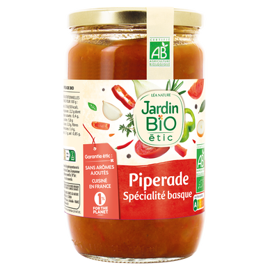 Piperade JARDIN BIO - Bocal 650g