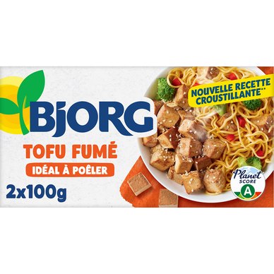 Tofu fumé végétal bio BJORG - 2x100g