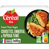 Panés courgettes emmental CEREAL BIO, 160g