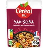 Nouilles Yakisoba Légumes Sésame repas express CEREAL BIO  - 240g