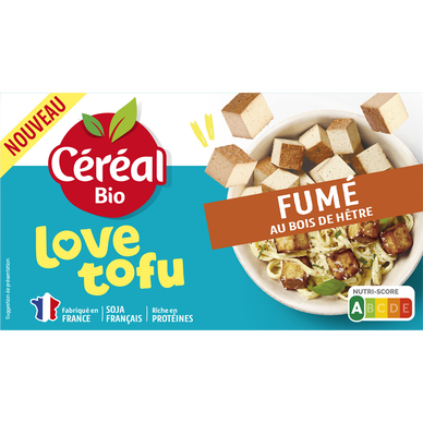 Tofu fumé au bois de hêtre CEREAL BIO 200g