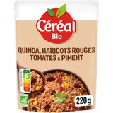 Quinoa Royal Tomate Piment d'Espelette repas express CEREAL BIO  - 220g