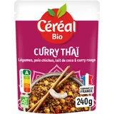 Curry Thai Lentilles Coco repas express CEREAL BIO  - 240g