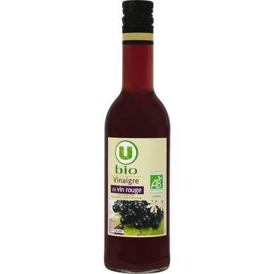Vinaigre de vin rouge  bouteille en verre de 50cl