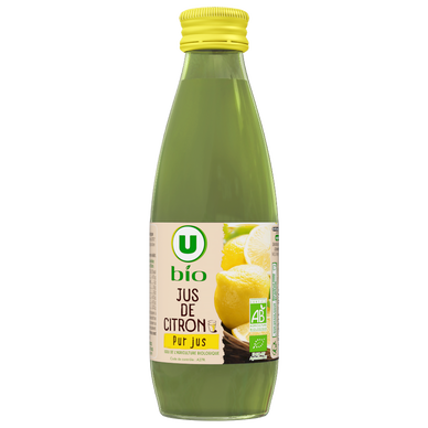 Jus de citron de sicile  bouteille de 25cl