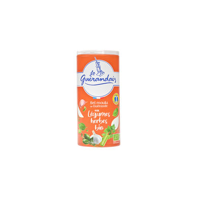 Sel fin de Guérande aux légumes bio boîte 250g