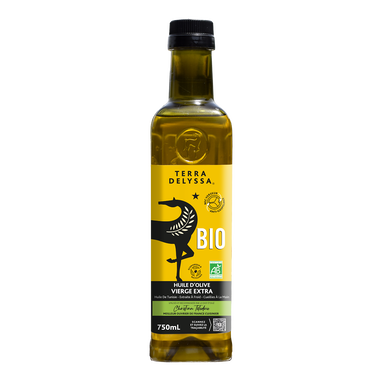 Huile d'Olive Vierge Extra bio TERRA DELYSSA 0.75l pet
