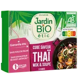 Bouillon cube saveur wok&poelée bio JARDIN BIO 66g
