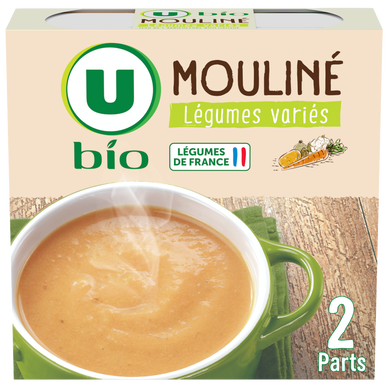 Soupe Mouliné de légumes, briques 2x30cl