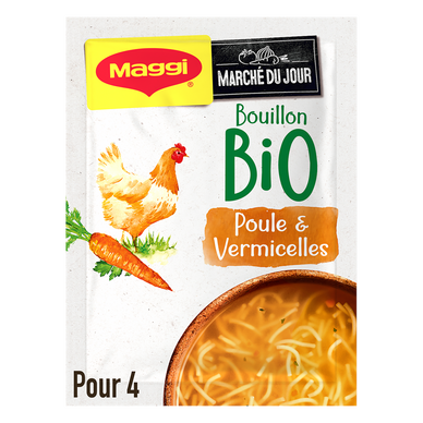 Soupe Bio poule aux vermicelles MAGGI - 65g