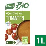 Soupe Mouliné tomates, oignons et pointe d'herbes BIO KNORR & LA POTAGERE, Brique 1L