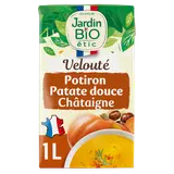 Velouté potiron patate douce chataîgne bio JARDIN BIO brique 1L