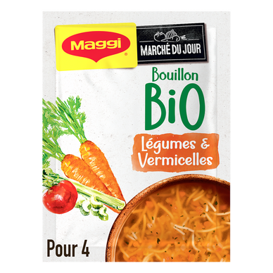 Soupe Bio légumes er vermicelles MAGGI - 60g