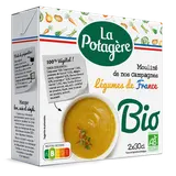 Mouliné de légumes campagnes bio LA POTAGERE, 2x30cl