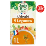 Velouté douceur aux 9 légumes bio JARDIN BIO 1L