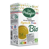 Velouté de légumes de nos campagnes bio LA POTAGÈRE, brique de 1 litre