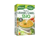 Soupe Mouliné légumes variés du potager BIO KNORR & LA POTAGERE, Brique 1L