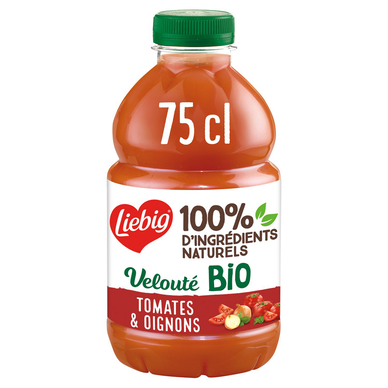 Soupe velouté de tomates et pointe d'origan bio LIEBIG, 75cl
