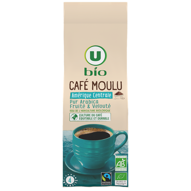 Café moulu Bio pur arabica Amérique Centrale - 250g