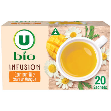 Infusion bio Camomille mangue U BIO - 20 sachets - 30g