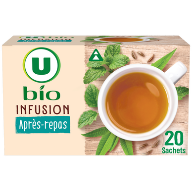 Infusion Bio Après repas U BIO - 20 sachets - 30g