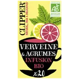 Infusion Bio Verveine Agrumes CLIPPER - 20 sachets - 30g