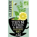 Infusion Bio Thym Citron et Miel CLIPPER - 20 sachets - 32g