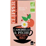 Infusion Bio Camomille Pêche CLIPPER - 20 sachets - 30g