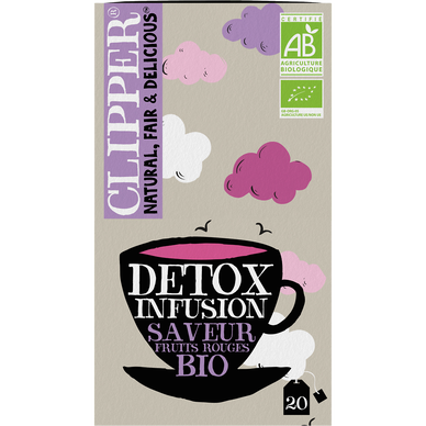 Infusion Bio Détox CLIPPER - 20 sachets - 40g