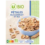 Pétales de blé complet et riz nature   300g