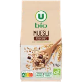 Müesli floconneux au chocolat noir U BIO 375g
