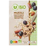 Céréales Muesli fruits secs amandes et noisettes 500g