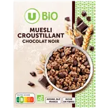 Céréales Muesli croustillant au chocolat noir 500G
