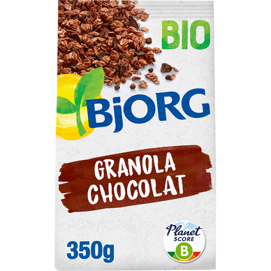 Céréales granola chocolat Bio BJORG - 350g